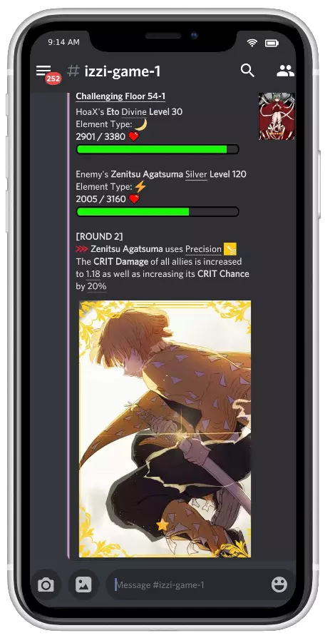 izzi - discord rpg game bot - Discord Bot that simulates JRPG with over 722  Collectable Cards and 422 Skins - SideProjectors